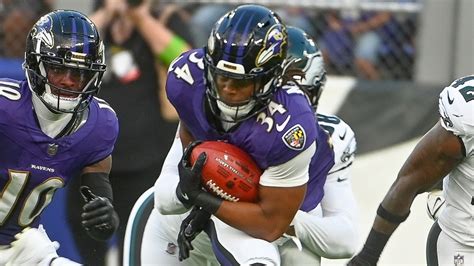 Ravens rookie running back Keaton Mitchell set for debut after being activated from injured reserve